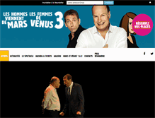Tablet Screenshot of mars-venus.fr